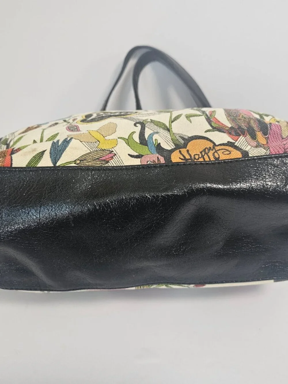 The Sak Bag Shoulder Peace Floral Canvas Boho Casual